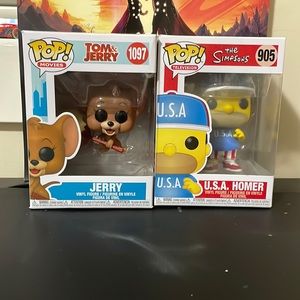 FUNKO MOVIES SET HOMER & JERRY